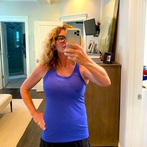 Lululemon Cool Racerback Tank Top, Size 8, Purple
